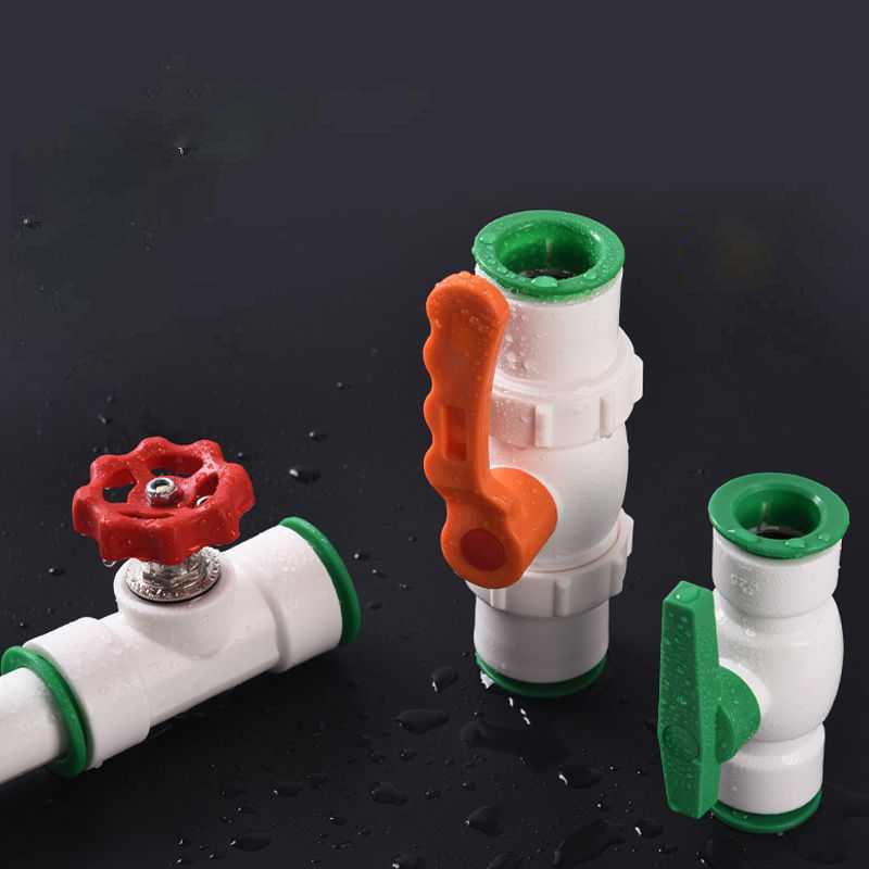1pcs PVC Pipe  No Soldering Socket Ball Valve Coupler Adapter Watering Connectors Garden Irrigation Aquarium Fish Tank Joint