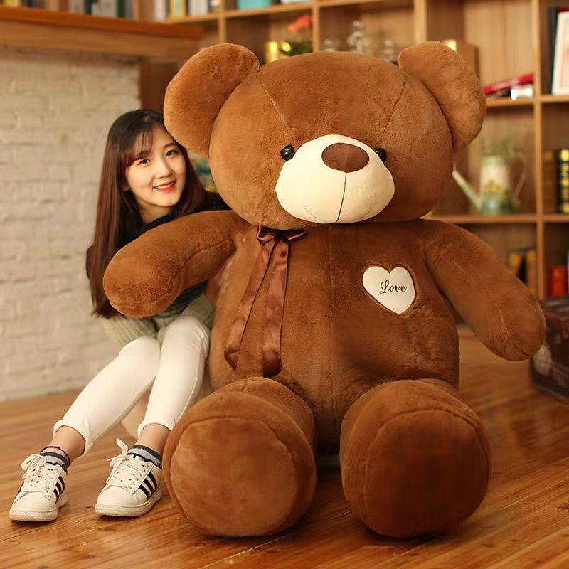 oversized teddy bear doll plush toy big bear doll Valentine's Day gift girl confession clothing hug bear