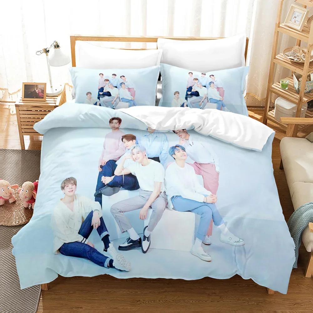 3D Druck Kpop GOT7 Bettwäsche Set Einzelbett Twin Doppelbett Queen King Cal King Größe Bettwäsche Set