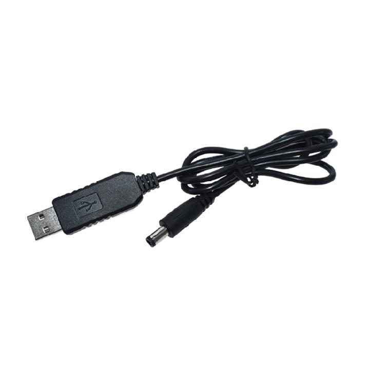 USB To DC5.5x2.1mm Power Regulator Charging Cable Cord 5V To 9/5/12V Voltage Step Up Converter Cable Booster Line
