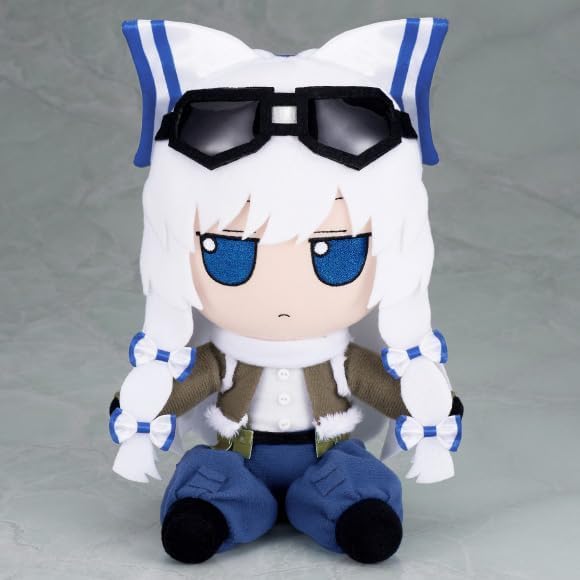 Fujiwara no Mokou Plush Toy Touhou Plush Series 96 [Fujiwara no Mokou (Touhou LostWord Rebellious Blue Phoenix ver.)] Fluffy LostWord Version