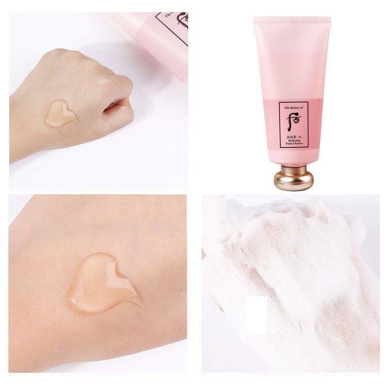 The history of whoo Nettoyant Moussant Hydratant Set Spécial 2 articles + CADEAU ALÉATOIRE