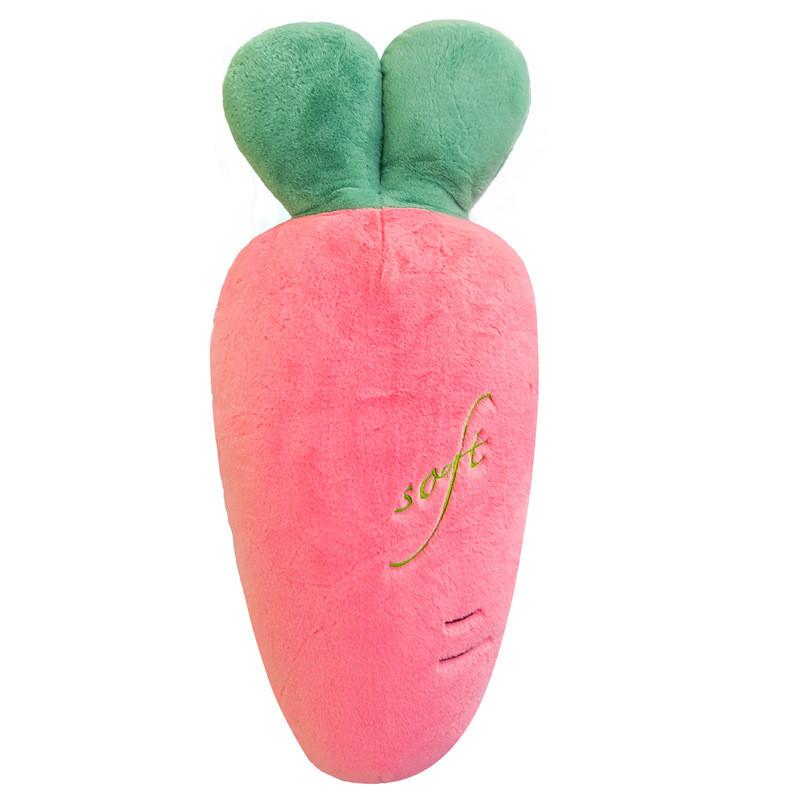 Plush Carrot Toys Cute Cartoon Girls Sleeping Companion Children Dolls Gifts