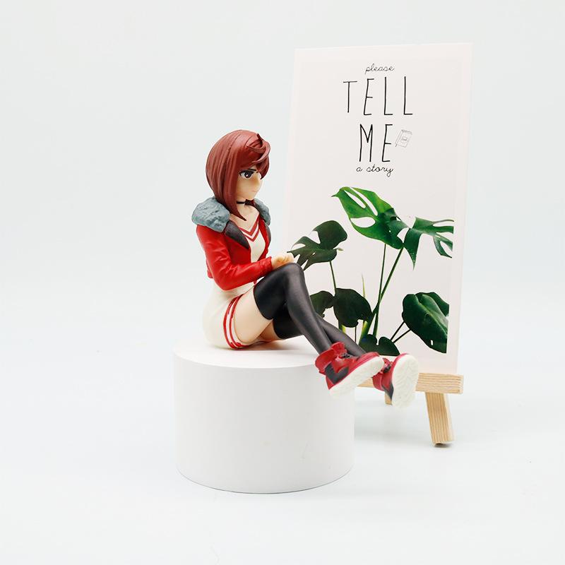 Anime Dandadan Ayase Momo Shiratori Aira Sitzende Haltung S.H.Figuarts Verwandelt Montage PVC Actionfiguren Modell Spielzeug Geschenk