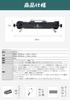CAMPING MOON CB Can Gas Unit, 4-Can Linked Type, Slim Design, Black Gear, BKZ54