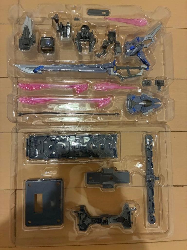 BANDAI Tamashii Nation Metal Build Strike Gundam Heliopolis Pack Set Open Box