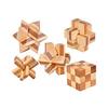 Brain exercise IQ test 3D wooden puzzle toy set 12 mind teaser puzzles adults children gift