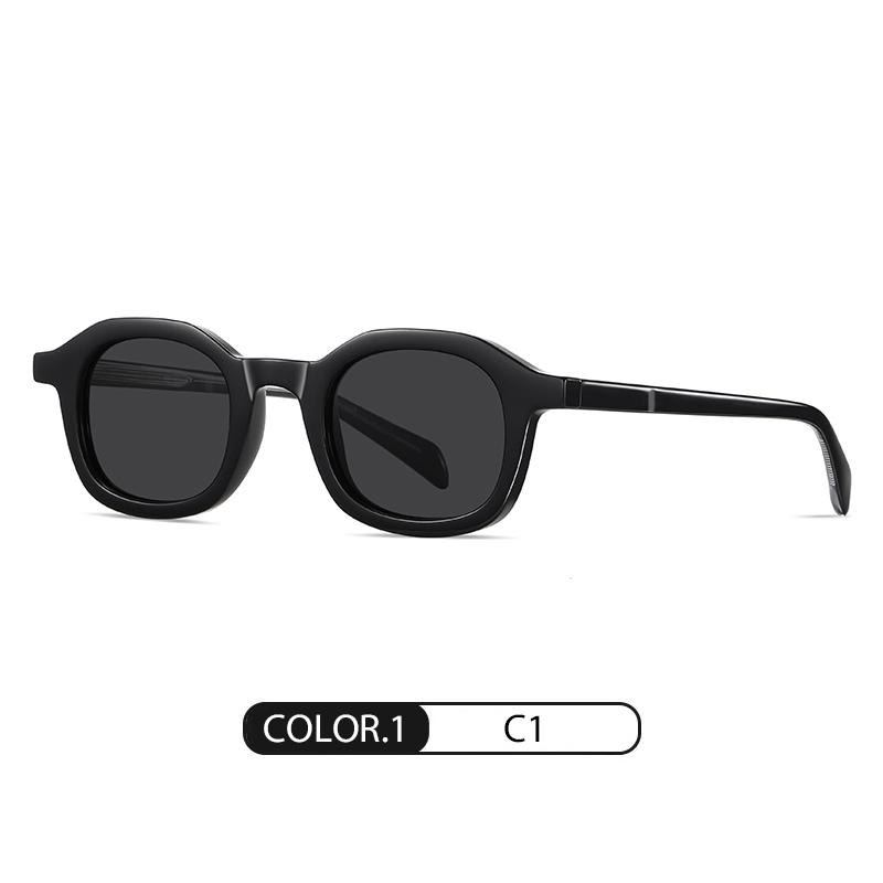 1Pcs New Fashion Trend Design Sense Board Sunglasses Retro Polygon Polarized Sunglasses Anti-Blue Light Glasses