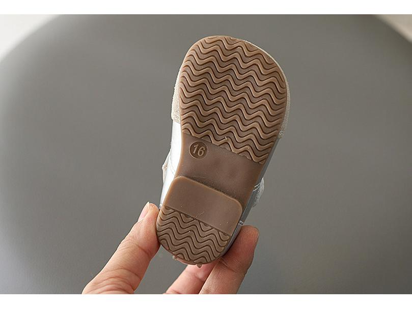 Stylish Toddler Soft Sole Walker Shoes for Girls - Breathable Leather Spring/Autumn