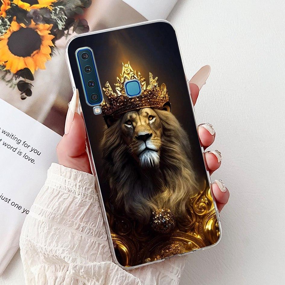 For Samsung Galaxy A7 A9 2018 Case New Fashion Flower Marble Soft Silicone Clear Phone Cover For Samsung A9 2018 SM-A920F Bumper