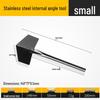 Yin Yang Corner Tool: Stainless Steel Scraper for Walls, Putty, Diatom Mud, Right Angle Straightener, Corner Puller.