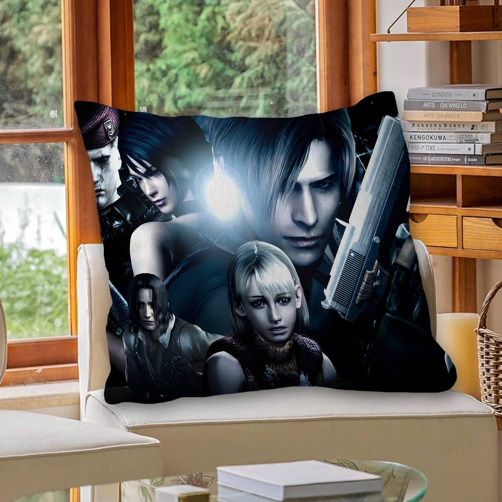 Игровые Наволочки R-Resident E-Evil Домашнее Постельное Белье Декоративная Наволочка Свадебная Супер Мягкая Наволочка 30x30 cm