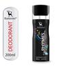 RAMSONS Deo Talc Combo | 1 Red ZX Deodorant Spray - 200ml | 1 Rhymes Deodorant Spray - 200ml | 1 Exotica Perfume Talc - 100gm | Combo Pack Of 3