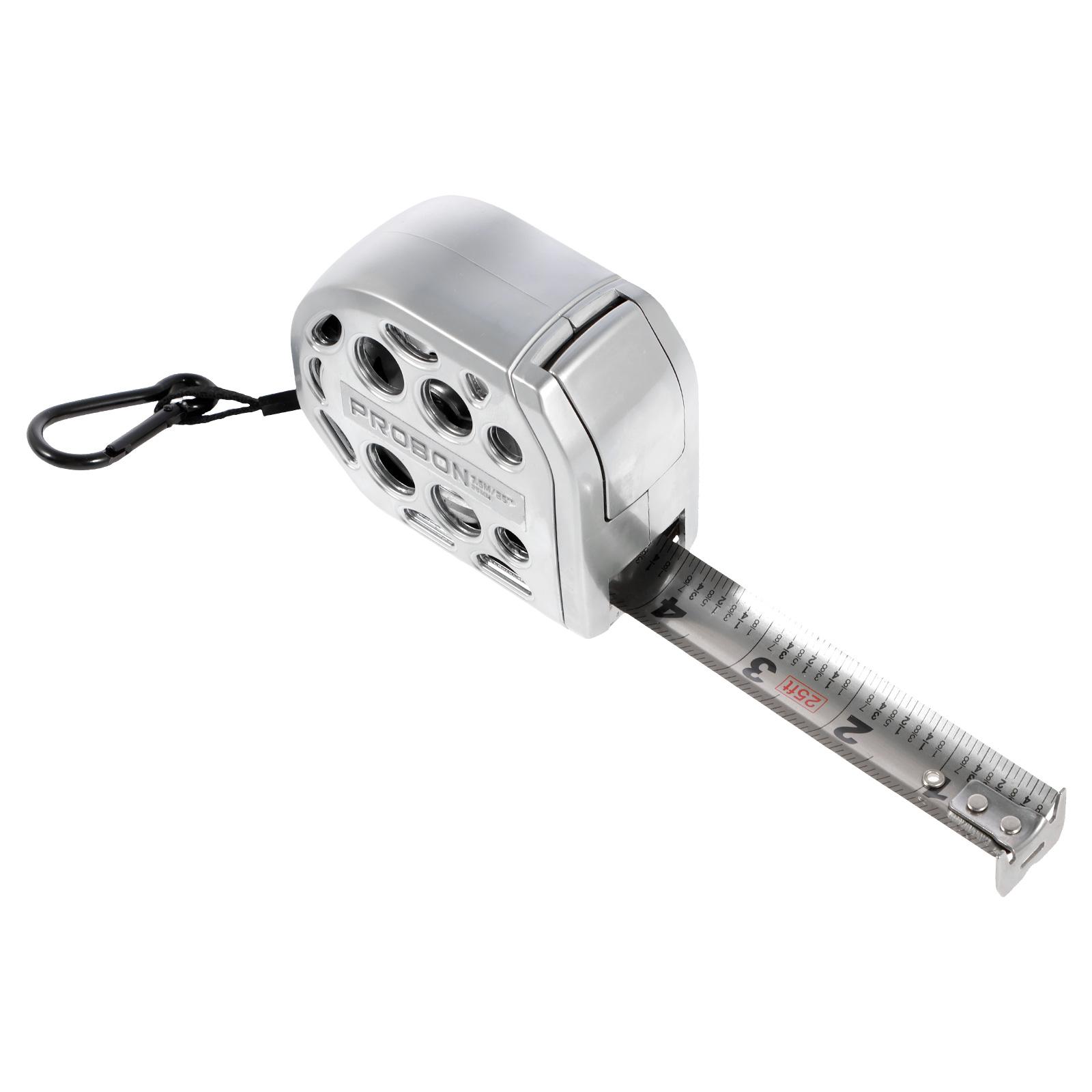 5/7.5M Metric Tape Measure Stainless Steel Anti-corrosion Retractable Metric Ruler Hollow Design Woodworking Measuring Tool 5M