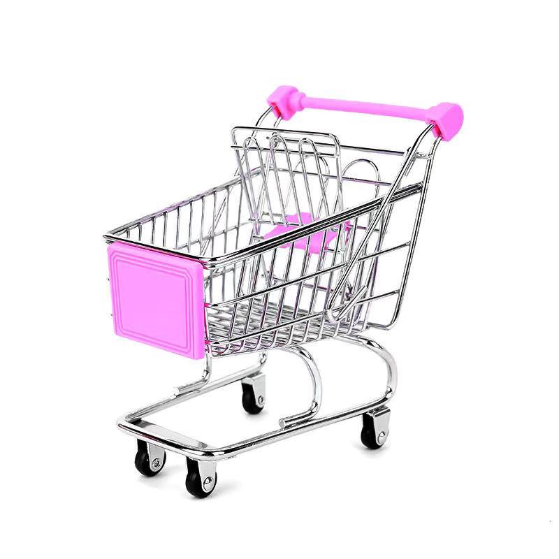 Mini Simulation Shopping Cart Toy for Kids with Free Shipping