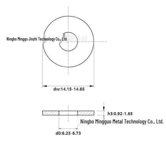 1/2 Inch 316 Stainless Steel Narrow Type Flat Washer, Large SAE/USS Flat Washer