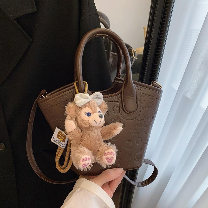 Summer Niche Embossed Bag Women's New Fashion Versatile Messenger Bag High-end Portable Bucket Bag