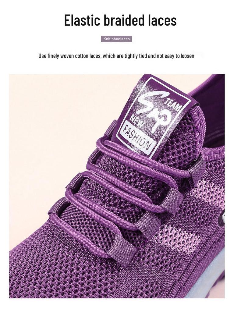 2025 Women's Breathable Mesh Low-Top Outdoor Fashion Sneakers