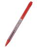 Pilot Super Knock Clear Red Ballpoint Red Ink X 10 Oil-Based Pen, BPK-P-CFR