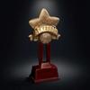 Star Trophy Decorative Award Professional Ornament for Students, Athletes, School Awards,