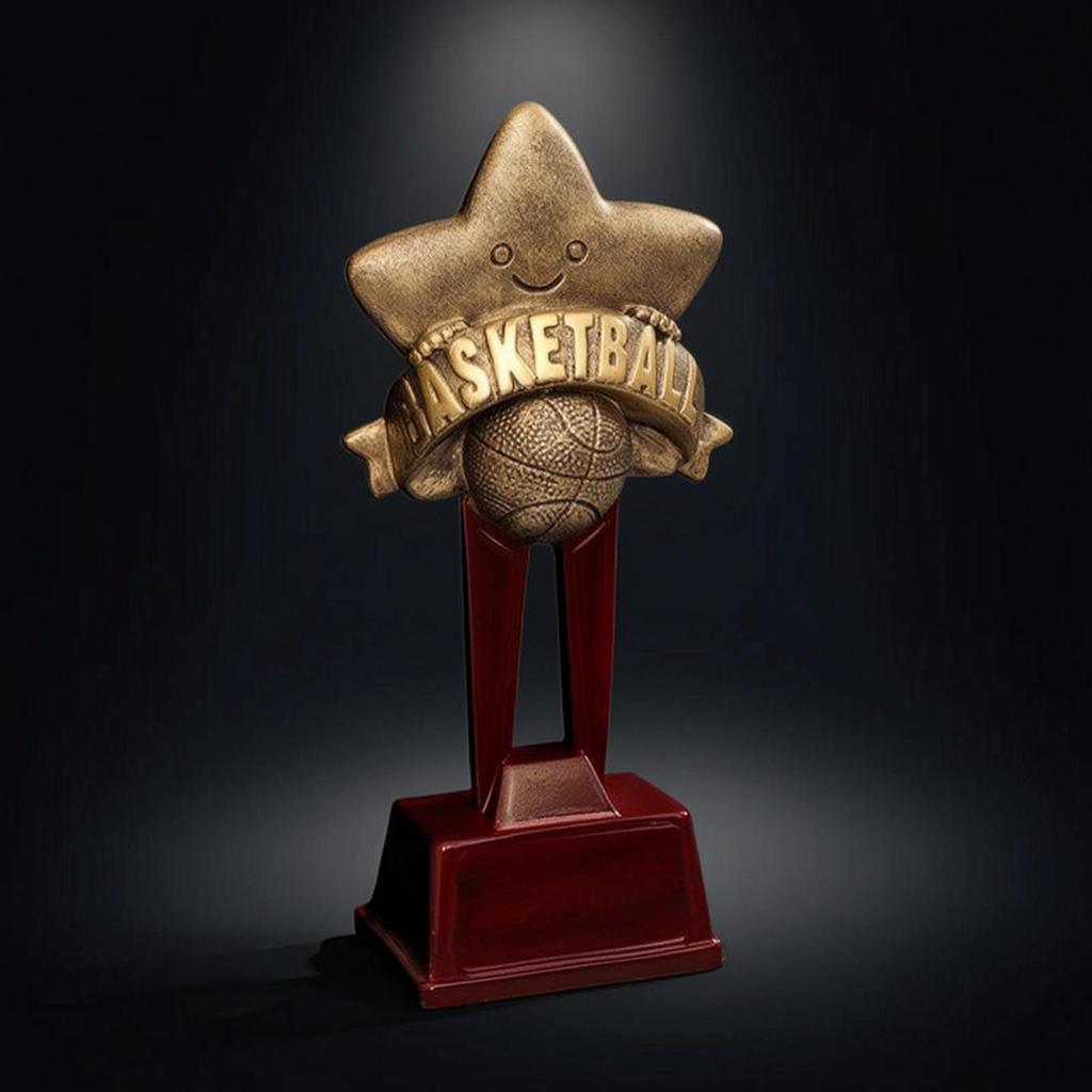 Star Trophy Decorative Award Professional Ornament for Students, Athletes, School Awards,