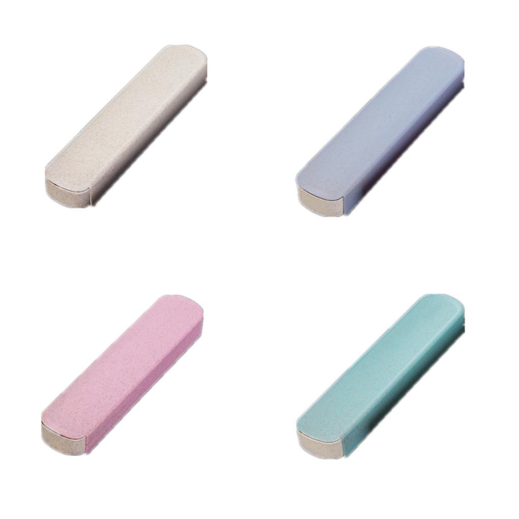 Box Cutlery Tableware Travel Case Food Fork Chopstick Bag Cover Spoon Storage Outdoor Practical Container Children