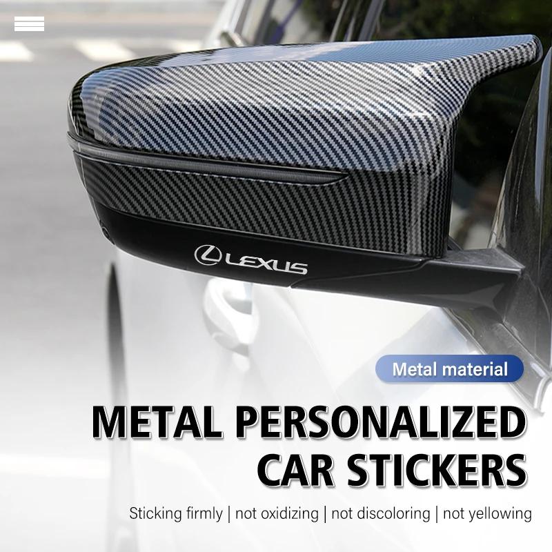 Pre Lexus Auto Kovové Logo Nálepka Dekor Auto Znak Odznaky Nálepky GX470 LS400 LX470 LX570 RC350 UX250h ES350 RX450h