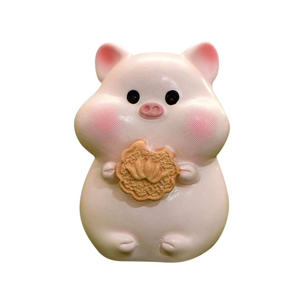 Colored Resin Ornaments Of The Twelve Animals In Micro Bonsai