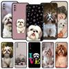 Shih Tzu Painting Cute Animal Case For Samsung A26 A36 A56 A54 A52 A50 A70 A40 A12 A14 A16 A22 A24 A42 A34 A32 5G A06 5G Cover