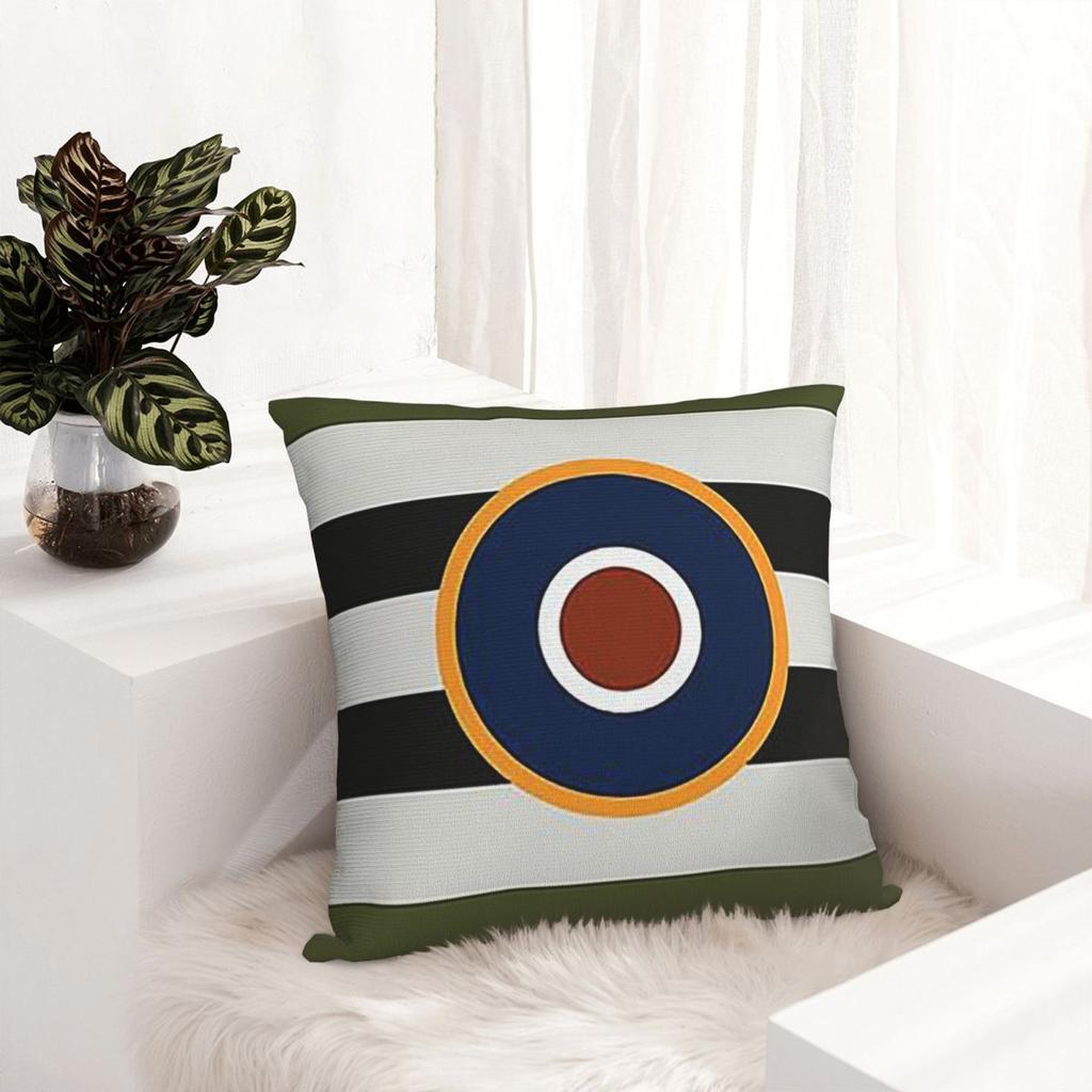 D-Day Stripes With RAF Roundel Pillowcase Cushion Comfort Throw Pillow Sofa Decorative Cushions Used for Home Living Room