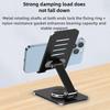 360° Rotating Mobile Phone Stand Desktop Vertical Folding Portable Painting Metal Mobile Phone Stand
