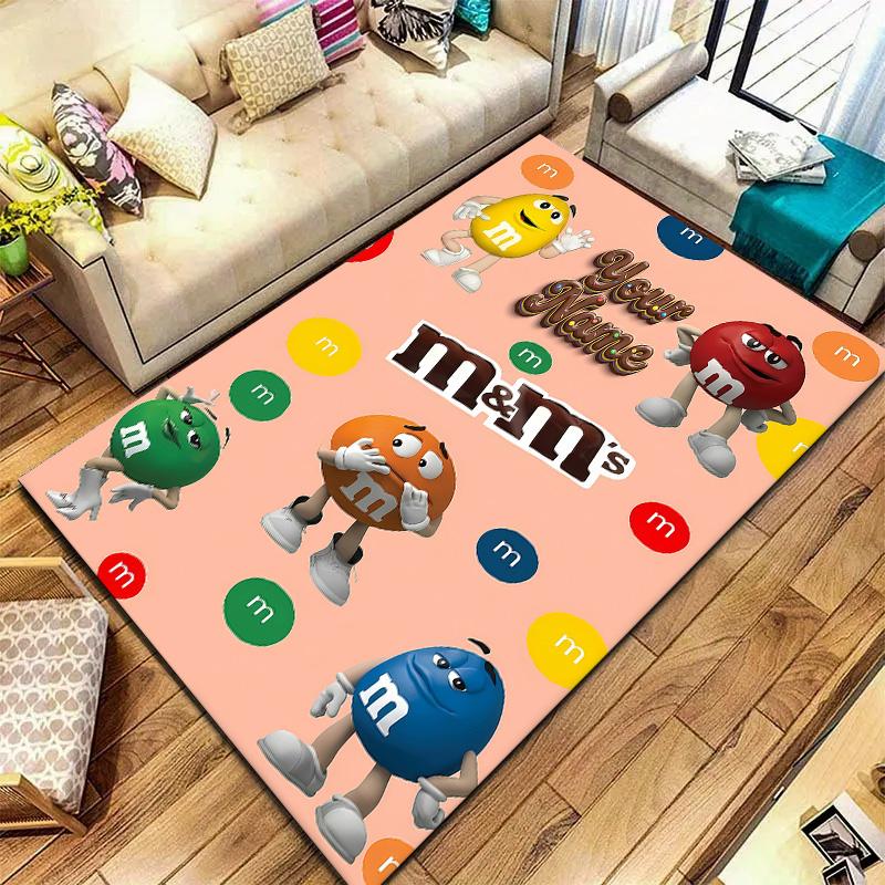 Mm'S Custom Name Carpet Rug For Living Room Bedroom Home Sofa Decoration,Kids Play Non-slip Floor Mat