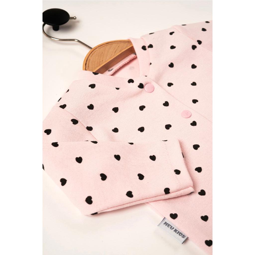 Seturi de descărcare pentru spitalul de inimă, din bumbac pieptănat, 5 piese, haine pentru nou-născut - Ambalat cadou