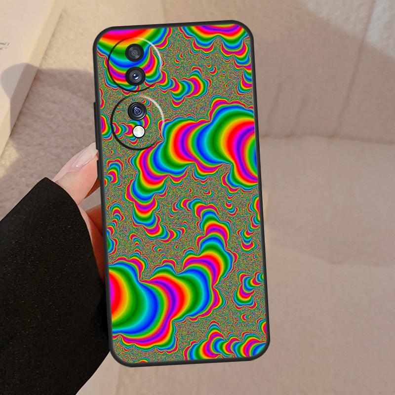 Vintage Ornament For Honor Magic 7 6 5 Lite V5 Case For Honor 400 Pro 200 50 70 90 X8a X8b X9a X9b X9c Cover