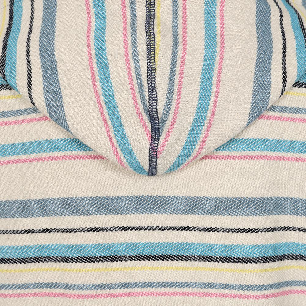 Lazy Jacks Womens/Ladies Striped Textured Full Zip Hoodie