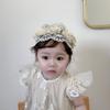 Bow Infant Hairband Flower Elastic Hair Hoop Retro Lace Baby Headband  Kids
