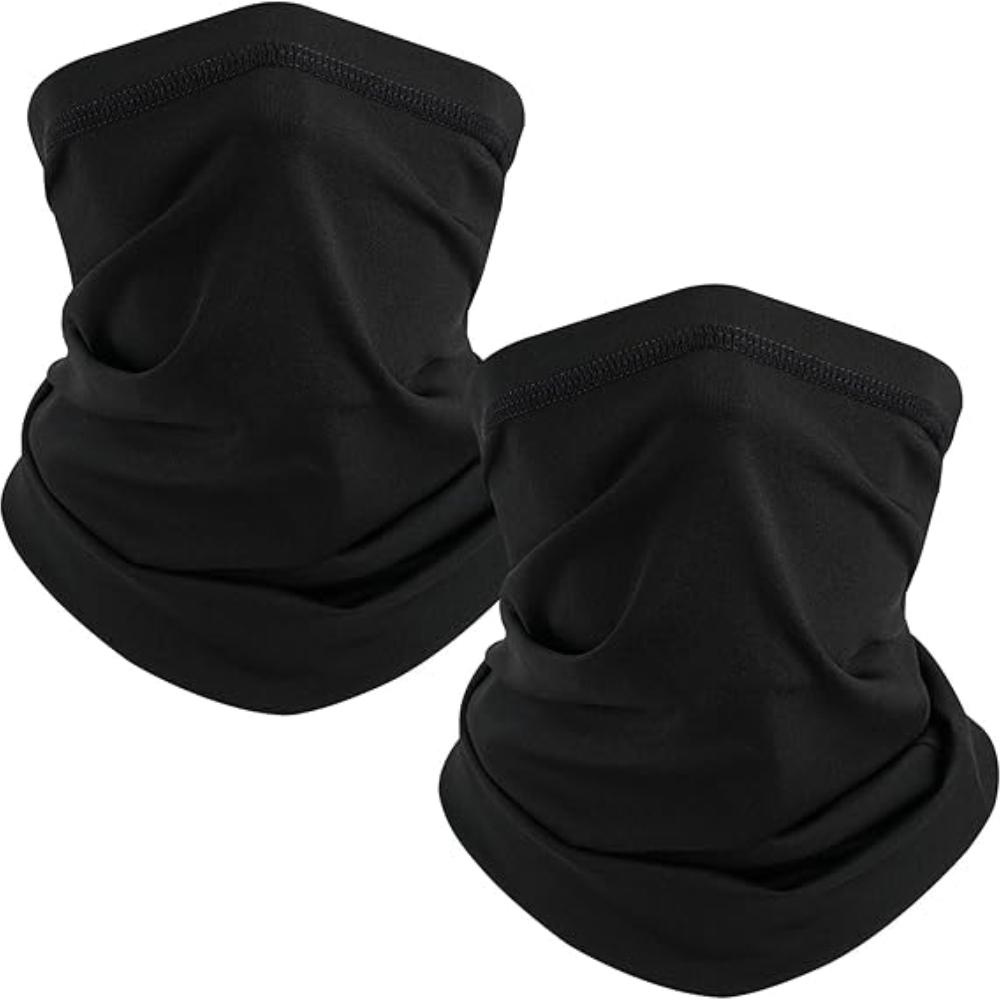 2 pc Motorcycle Riding Mask Sunscreen Ice Silk Bandana Neck Strap Men and Women Outdoor Fishing Magic Face Mask Multi-sport Head