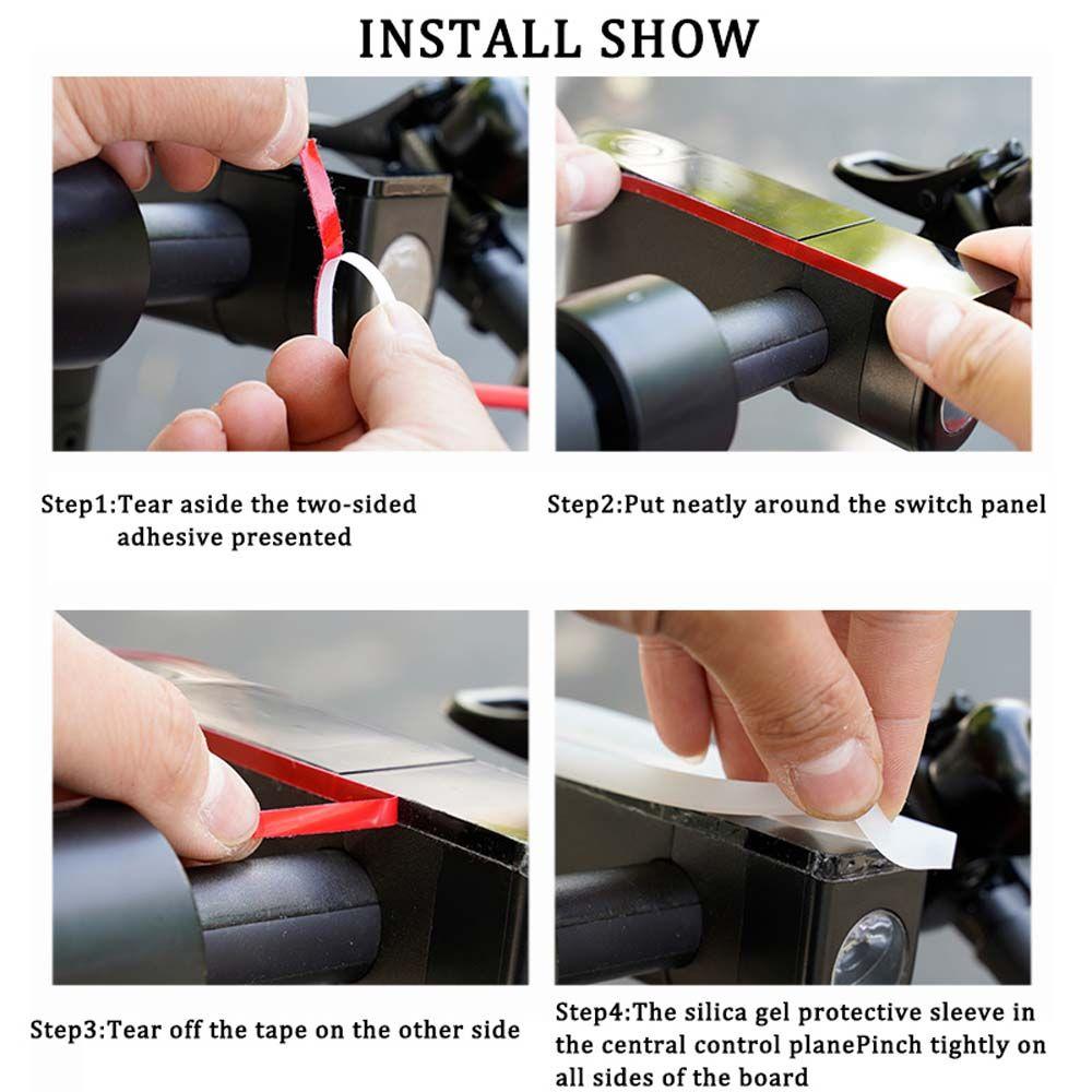 Leiterplatte Silikonabdeckung Hülle Schutzhülle Roller Panel Elektroroller Zubehör