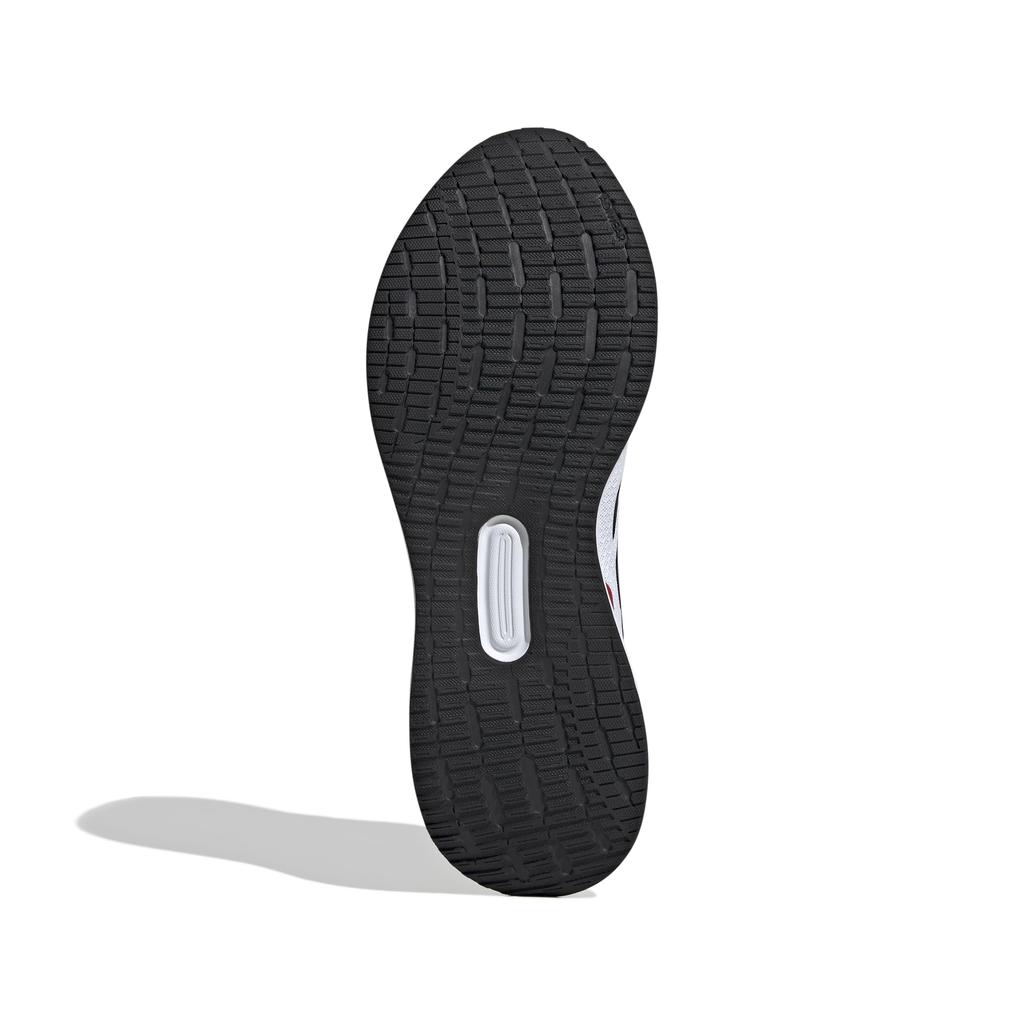 Adidas Core Runner 5 Wide Running Footwear Size cm Shoes, NKE53, White/Core Black/Better Scarlet, 26.5 (IE0551)