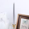 European Classic Electroplated Tapered Long Rod Candle Romantic Wedding Candlelight Dinner Odorless Color Rod Wax