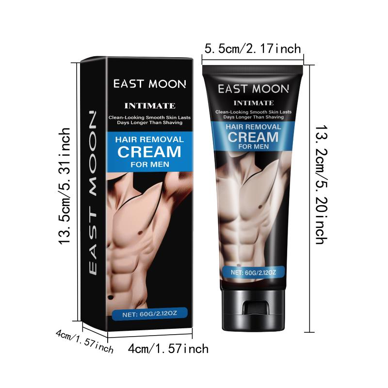 Epiliercreme für Männer Körperhaarentfernung Langanhaltende Glätte Schmerzfrei Sicher für empfindliche Intimbereiche