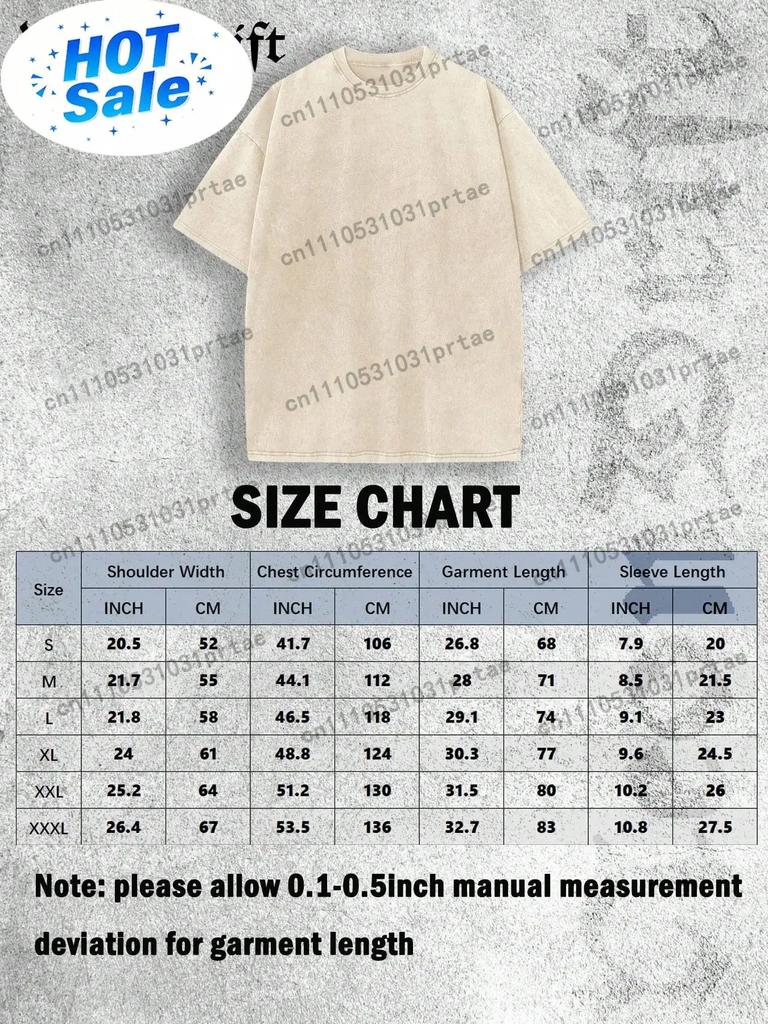 Y2kvintage Shirts Unisex Style Nothing But The Blood Of Jesus Print Washed Thickened Cotton Tshirt Creative Design Unisex Ca