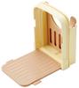 Skater Bread Slicing Guide with Knife Foldable Slicer 5/6/8/12 Slice Thickness ABS Resin Made in Japan Thief Design 19x14.5x17.7cm