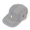 Universal Chemistry Stripe Black Cotton Campcap