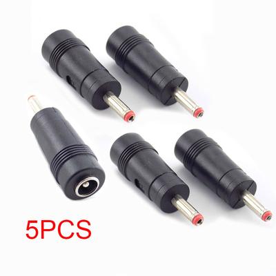 5pcs 3.5mm*1.35mm Male To 5.5mm*2.1mm Female Plug  DC Power Connector Adapter Laptop AC DC Jack Adaptor
