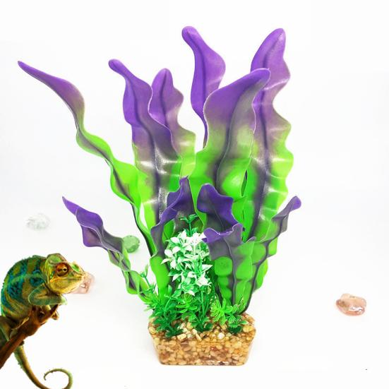 Aquarium Simuliertes Kelp-Gras Wasserpflanzen Deko Aquarium Landschaftsgestaltung Ornamente