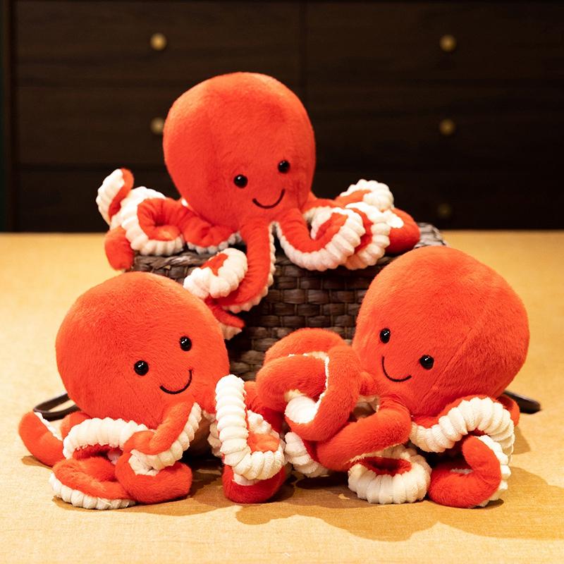 Soft Octopus Plushies Stuffed Animal Octopus Plush Toy Cartoon Doll Gifts Child Kids Girl