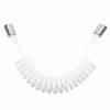 ABS Spring Flexible Shower Hose for Water Plumbing Toilet Bidet Sprayer Gun Bathroom