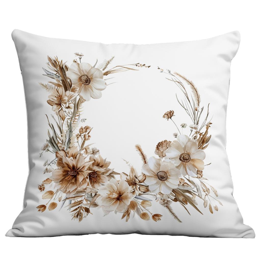 New Summer Retro Polyester Pillow Case Home Sofa Cushion Pillow Case Decoration