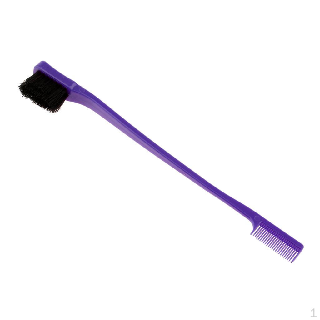

Control Brush Comb Soft Double Sided Grooming Hair Brushes 4 Colors фіолетовий